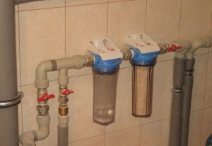 Установка проточного фильтра для воды в Щигры